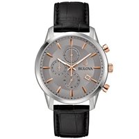 Orologio Bulova Uomo Sutton  Chrono in Acciaio 98B409 - 98B409